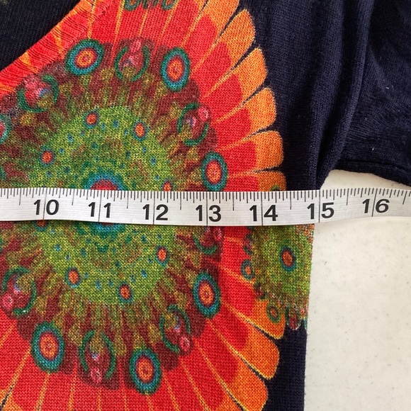 Desigual Lightweight Multicolor Sweater - Picture 7 of 8